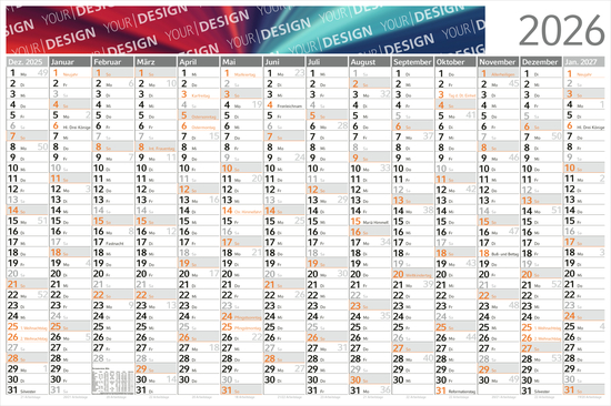 Wandplaner Horizont L Bestseller