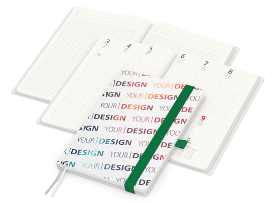 Wochenplaner Match-Hybrid A5 Natura Recycling