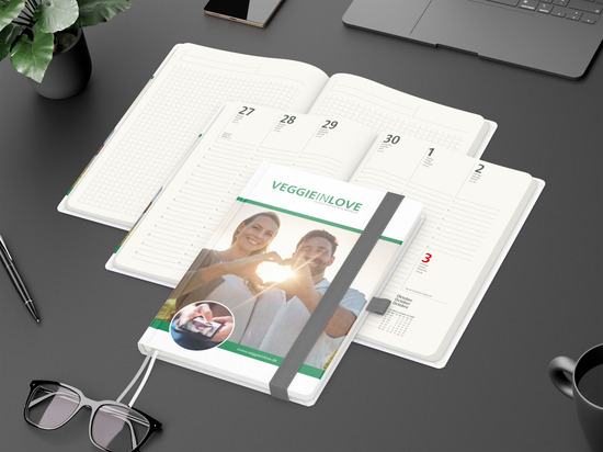 Wochenplaner Match-Hybrid A5 Natura Recycling