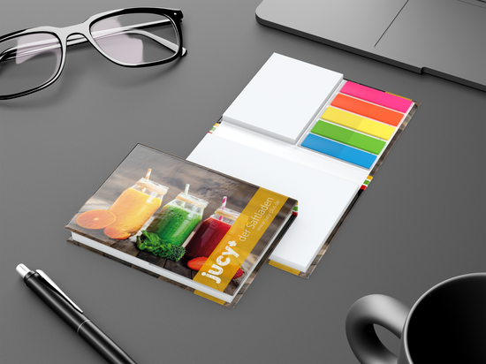 Haftnotiz-Set Brüssel White Bookcover Bestseller, 50/50 Blatt