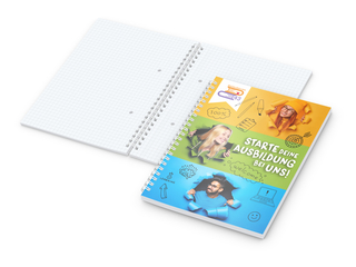 Collegeblock Wire-O Bestseller, A5, 80 Blatt