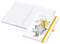 Notizbuch Match-Book White Bestseller, A4, Natura, individuell, gelb