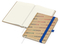 Notizbuch Match-Book Creme Bestseller, A5, Natura, braun-individuell, mittelblau