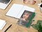 Notizbuch Match-Book White Bestseller, A5, Cover-Star, gloss-individuell, grün