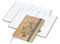 Wochenplaner Match-Hybrid White Bestseller, A5, Natura braun-individuell, silbergrau