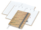 Wochenplaner Match-Hybrid White Bestseller, A5, Natura braun-individuell, silbergrau
