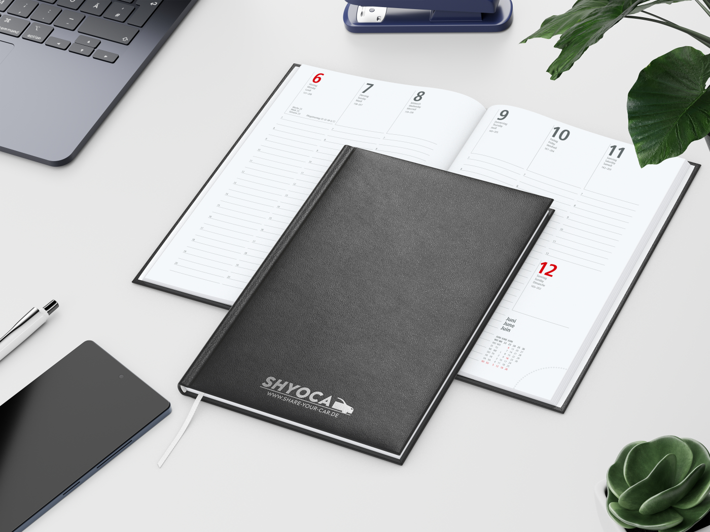 Wochenkalender Prestige Bestseller inkl. Silberprägung, schwarz
