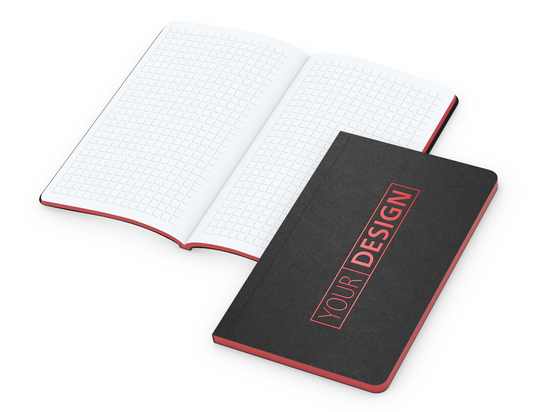 Notizbuch Tablet-Book Slim Bestseller, Pocket, rot