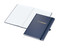 Notizbuch Vision-Book White Bestseller, A4, dunkelblau inkl. Goldprägung