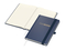 Notizbuch Vision-Book Creme Bestseller, A5, dunkelblau inkl. Goldprägung