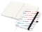 Notizbuch Match-Book, A5, Cover-Star Recycling-Matt, schwarz