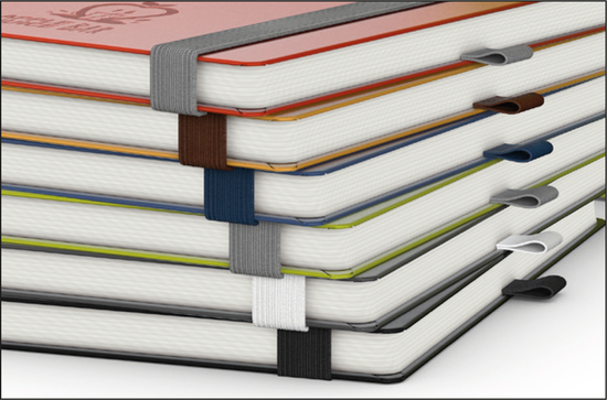 Notizbuch Organic-Book Recycling, anthrazit