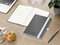 Notizbuch Organic-Book Recycling, anthrazit
