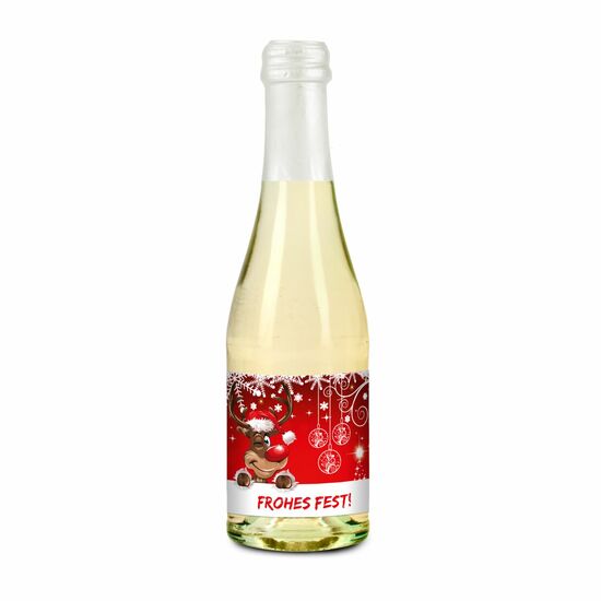 Geschenkartikel / Präsentartikel: 6x Frohes Fest, 0,2 l 2K1682