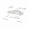 ROMINOX® Key Tool Car/Auto (18 Funktionen) Werkzeug 2K2101p