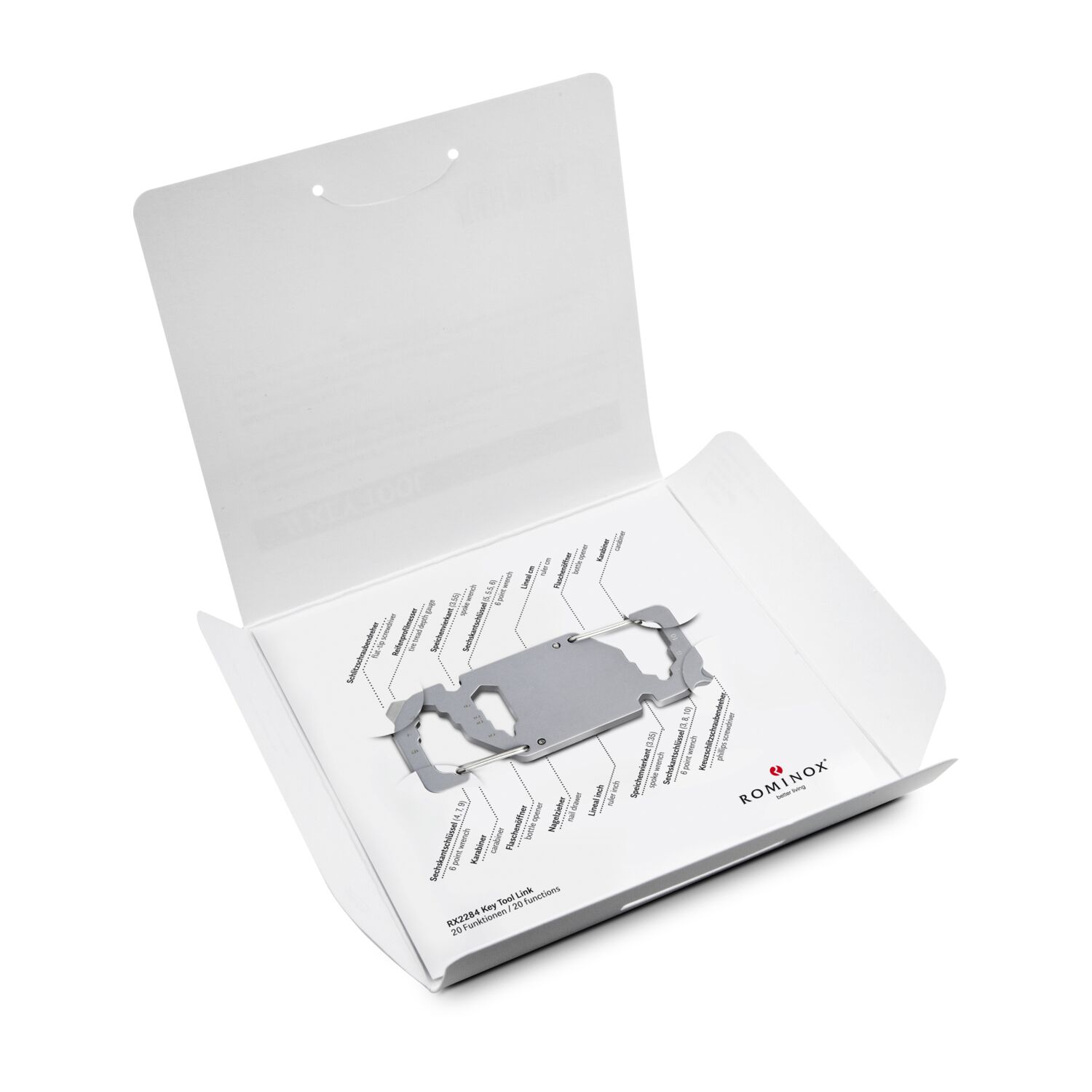 ROMINOX® Key Tool Link (20 Funktionen) Große Helden 2K2106j
