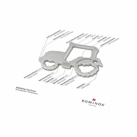 ROMINOX® Key Tool Tractor (18 Funktionen) Super Dad 2K2108q