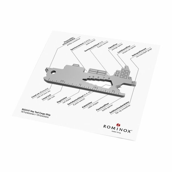 ROMINOX® Key Tool Cargo Ship (19 Funktionen) Frohe Ostern 2K2110f
