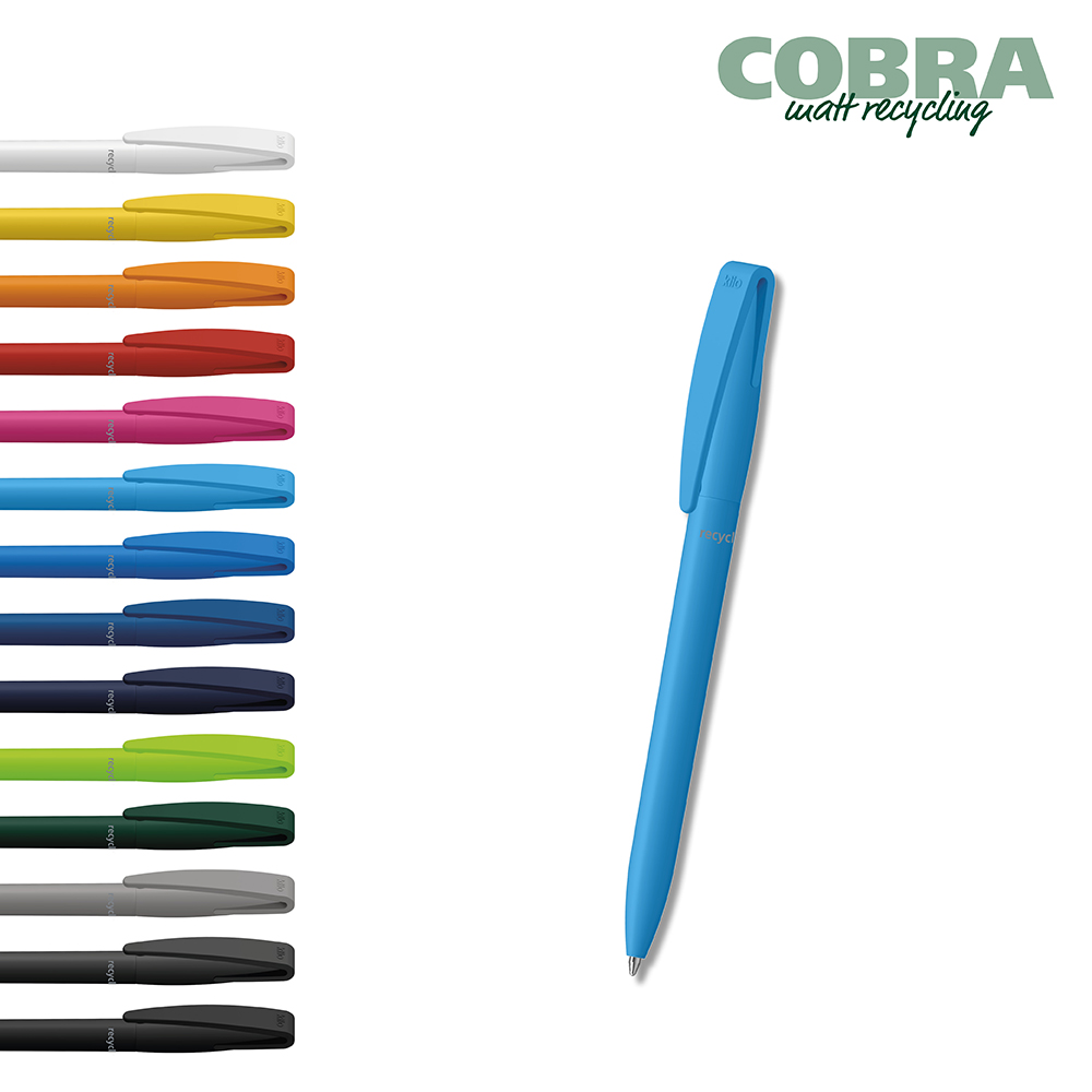 Klio-Eterna - Cobra matt recycling - Drehkugelschreiber