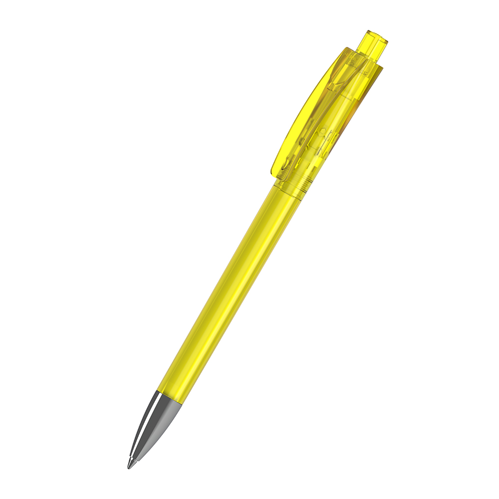 Klio-Eterna - Qube transparent Mn - Druckkugelschreiber