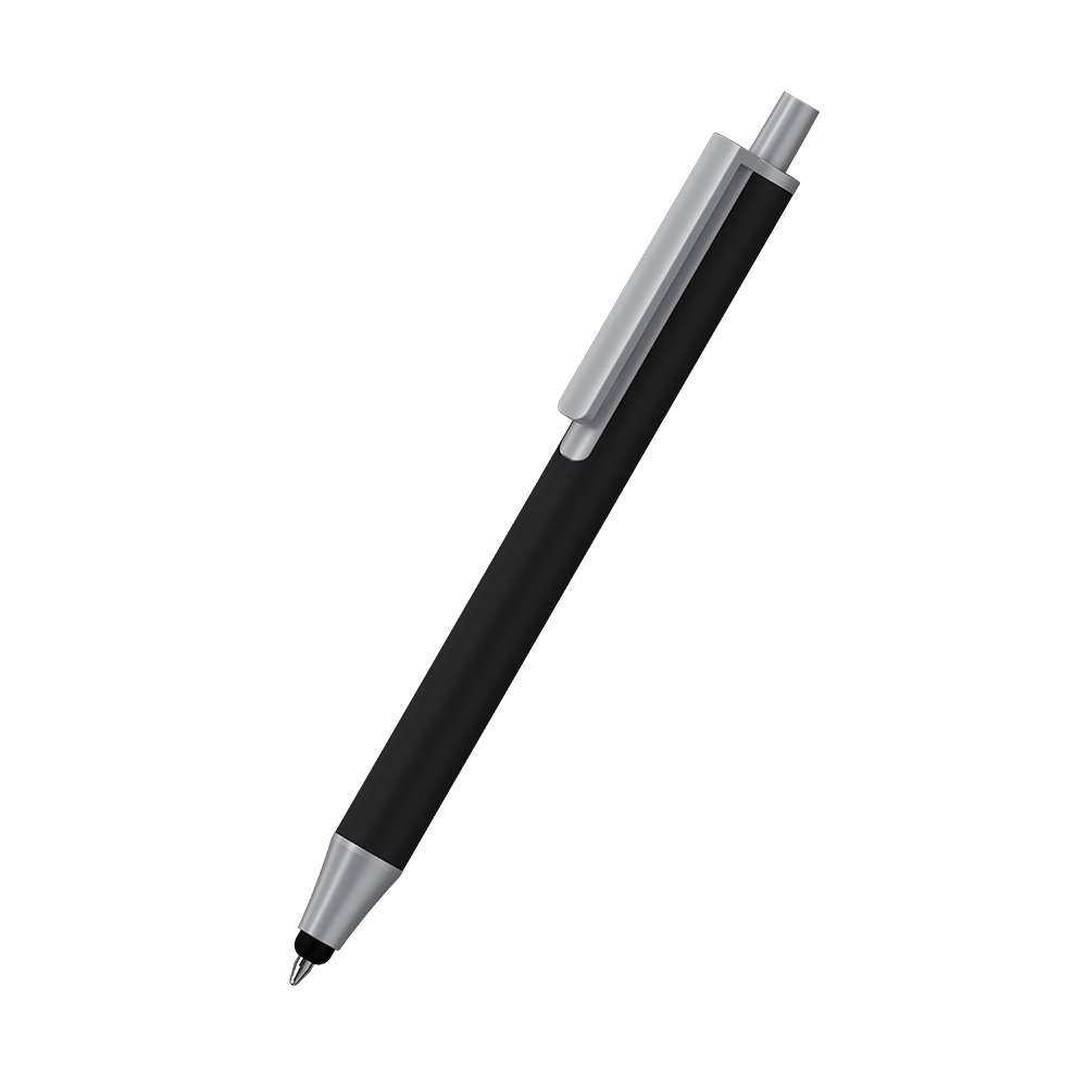 Klio-Eterna - Flute stylus softtouch PPs - Druckkugelschreiber