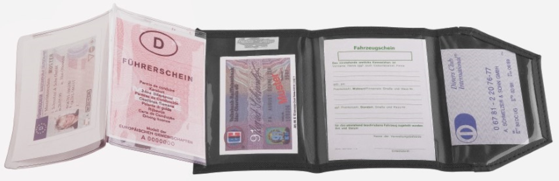 CreativDesign® Ausweistasche "ColourStripe"