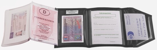 CreativDesign® Ausweistasche "ColourStripe"