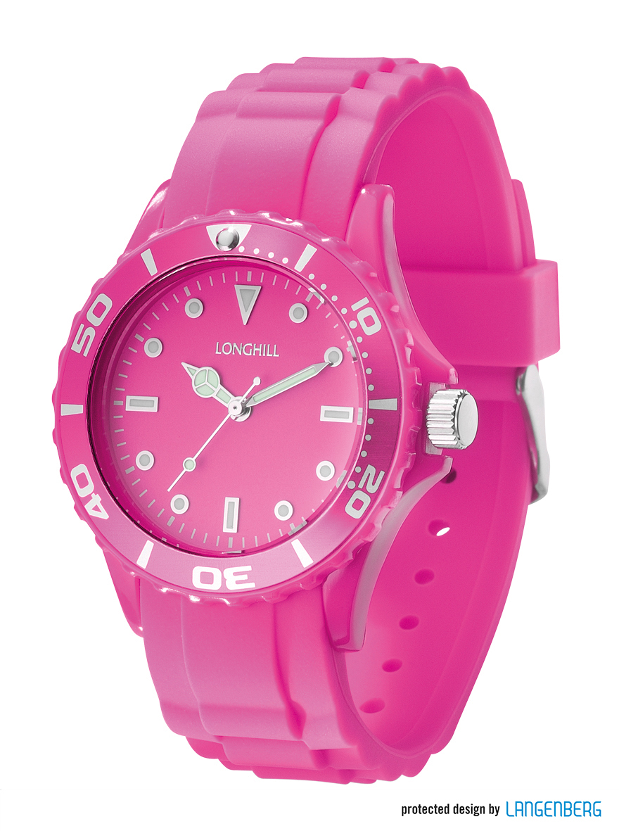 Kunststoffuhr LOGI LADY