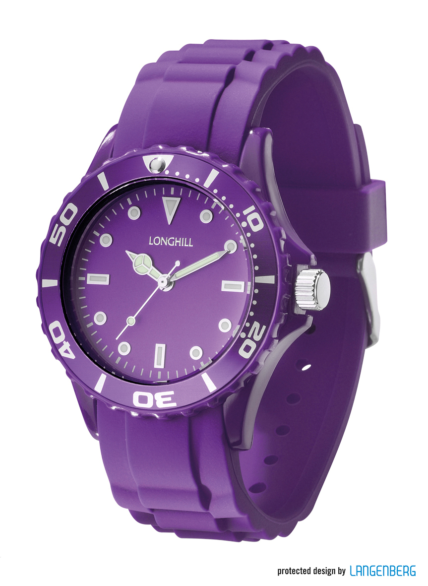 Kunststoffuhr LOGI LADY