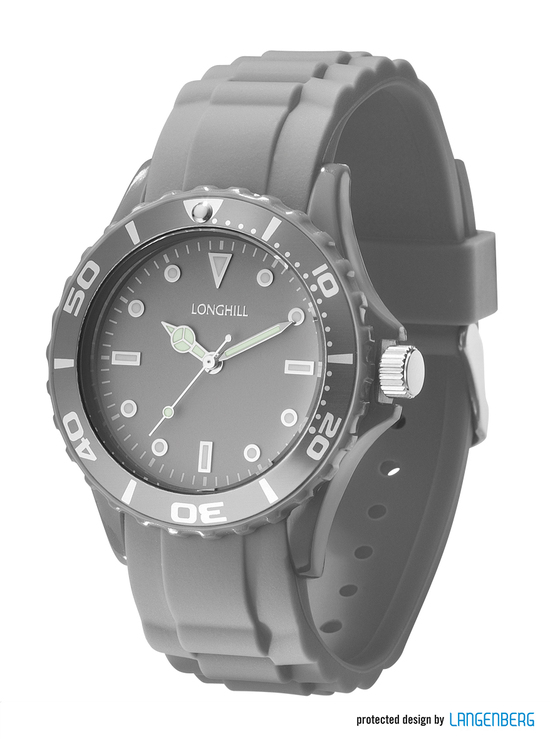 Kunststoffuhr LOGI LADY