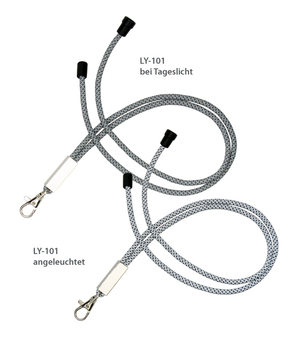 Rundgewebtes Reflektorband