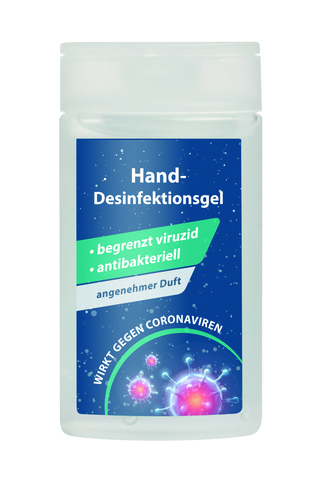 Hand-Desinfektionsgel in 50 ml Tube - Photo Print - inkl. Loopi
