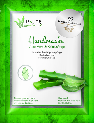 Handmaske "Aloe Vera & Kaktusfeige" im Sachet, komplett individuell
