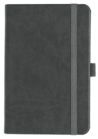 Notizbuch Style Small im Format 9x14cm, Inhalt blanco, Einband Slinky in der Farbe Dark Grey