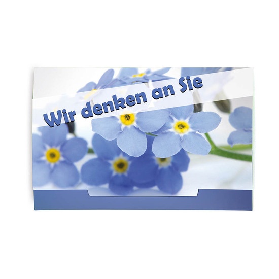 Flower-Card mit Samen - Gartenkresse