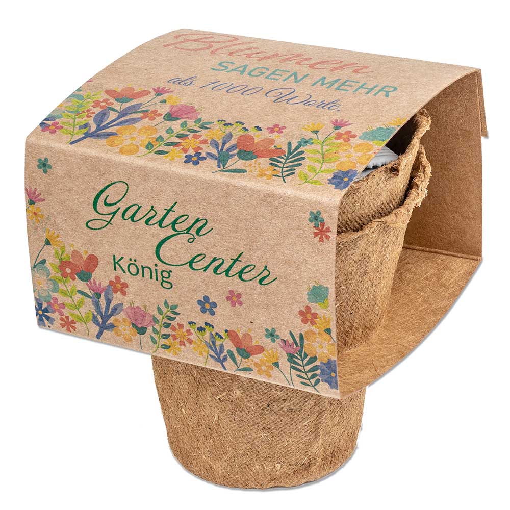 Anzucht-Set mit Samen - Vergissmeinnicht