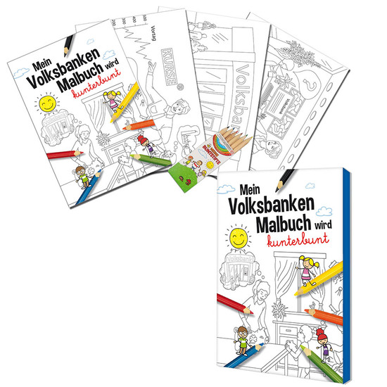 Malset A6 – Standard - Volksbanken - ohne Druck