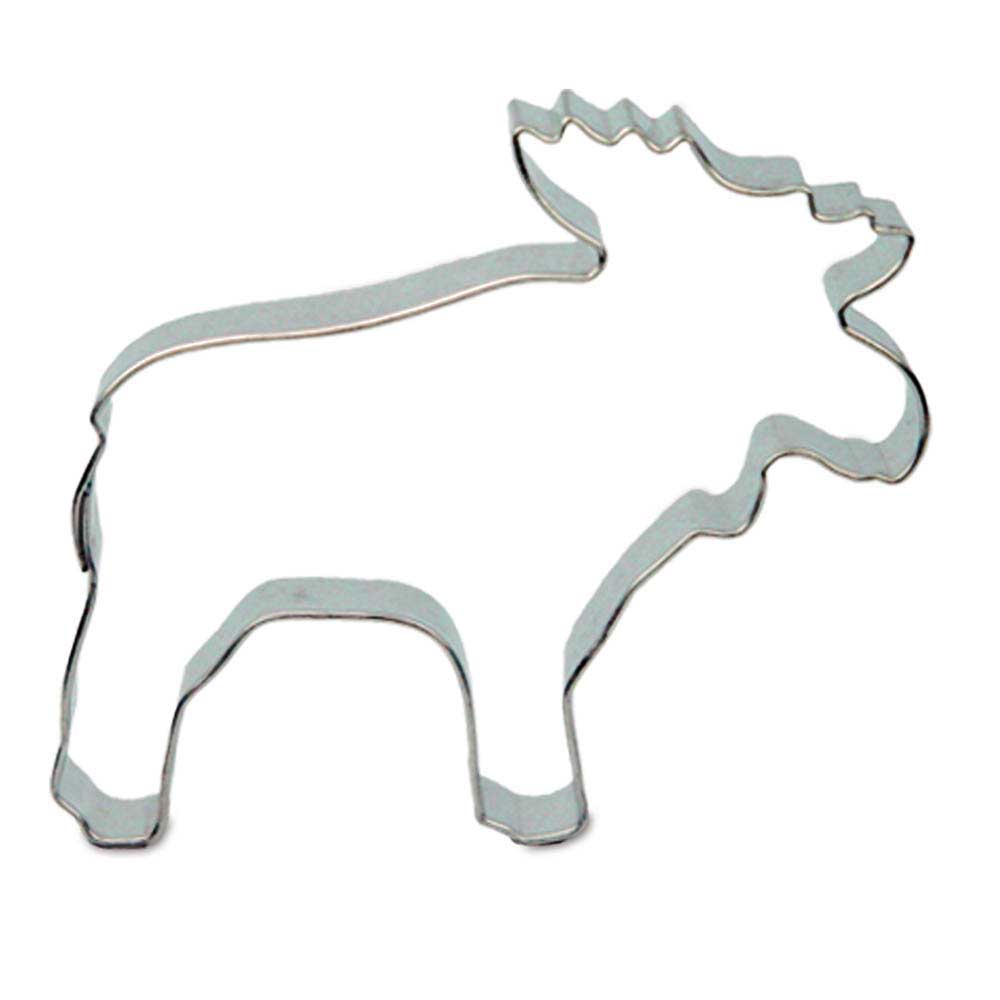 Backförmchen Premium-Box - Xmas - Herz + Elch