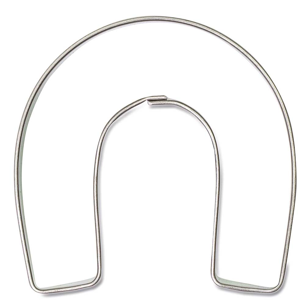Backförmchen Single-Pack - Weihnachten - Hufeisen 4/4-c, Lasergravur