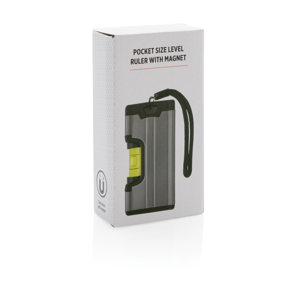 Wasserwaage im Taschenformat mit Magnet