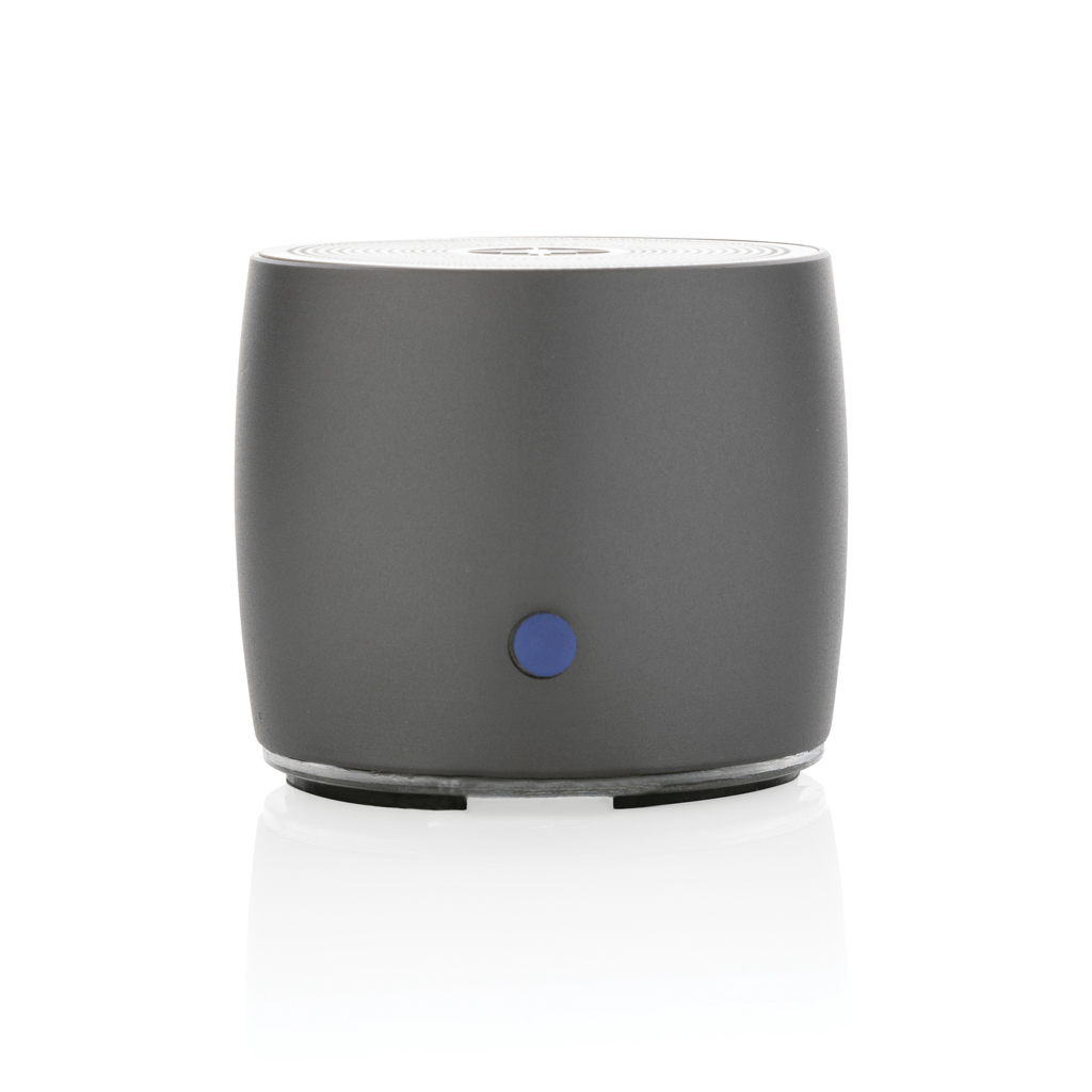 Swiss Peak 3W Basslautsprecher aus RCS recyceltem Aluminium