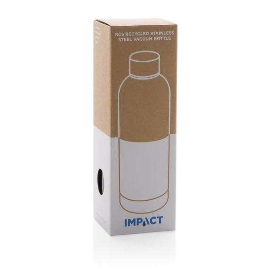 Impact Vakuumflasche aus RCS recyceltem Stainless-Steel