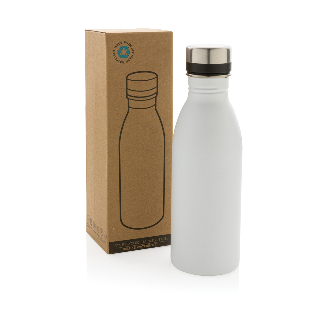 Deluxe Wasserflasche aus RCS recyceltem Stainless-Steel