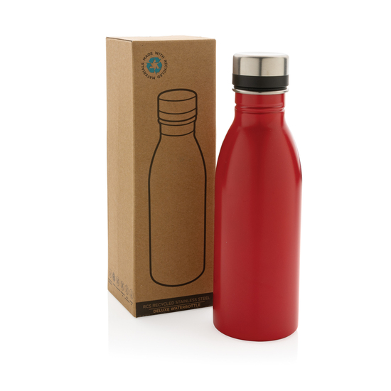 Deluxe Wasserflasche aus RCS recyceltem Stainless-Steel