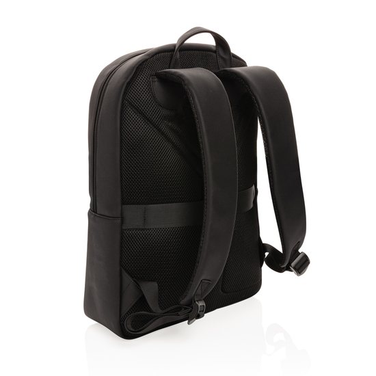 Swiss Peak Deluxe PU Laptop-Rucksack, PVC-frei