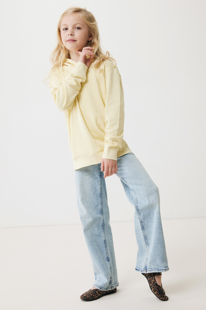 IQONIQ Yengo KidsHoodie mit Seitentaschen aus rec. Baumwolle