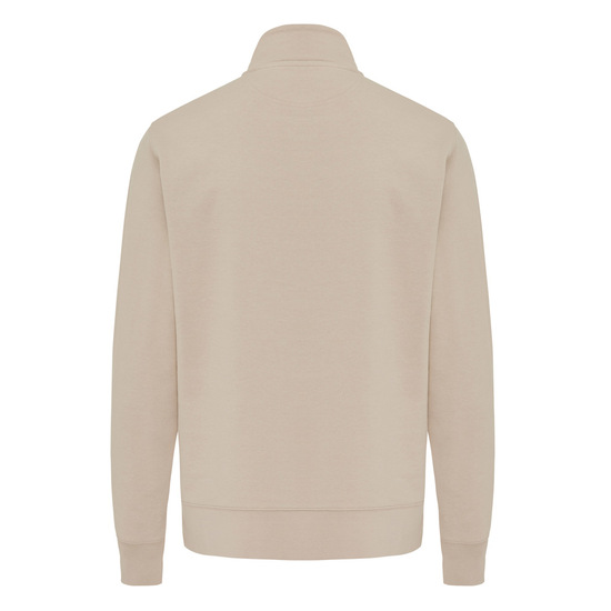 IQONIQ Elgon Quarter-Zip-Sweater aus rec. Baumwolle