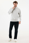 IQONIQ Elgon Quarter-Zip-Sweater aus rec. Baumwolle