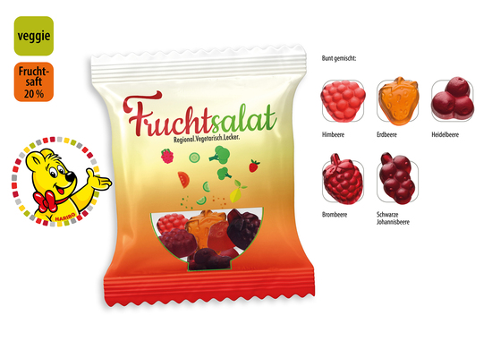 HARIBO Fruitmania Berry Werbetüte, Inhalt: HARIBO Fruitmania Berry ca. 12 g