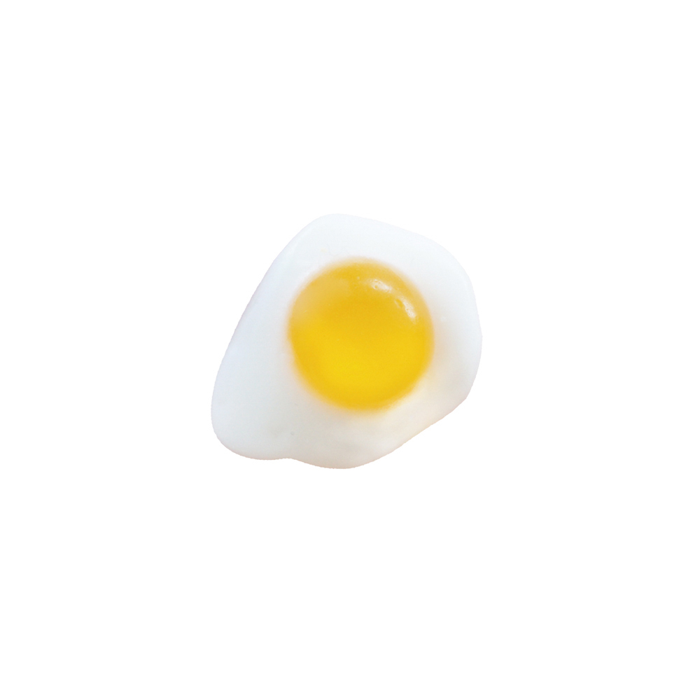 HARIBO Spiegelei Werbetüte, Inhalt: HARIBO Spiegelei ca. 8 g